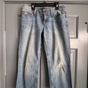 Eddie Bauer cropped jeans